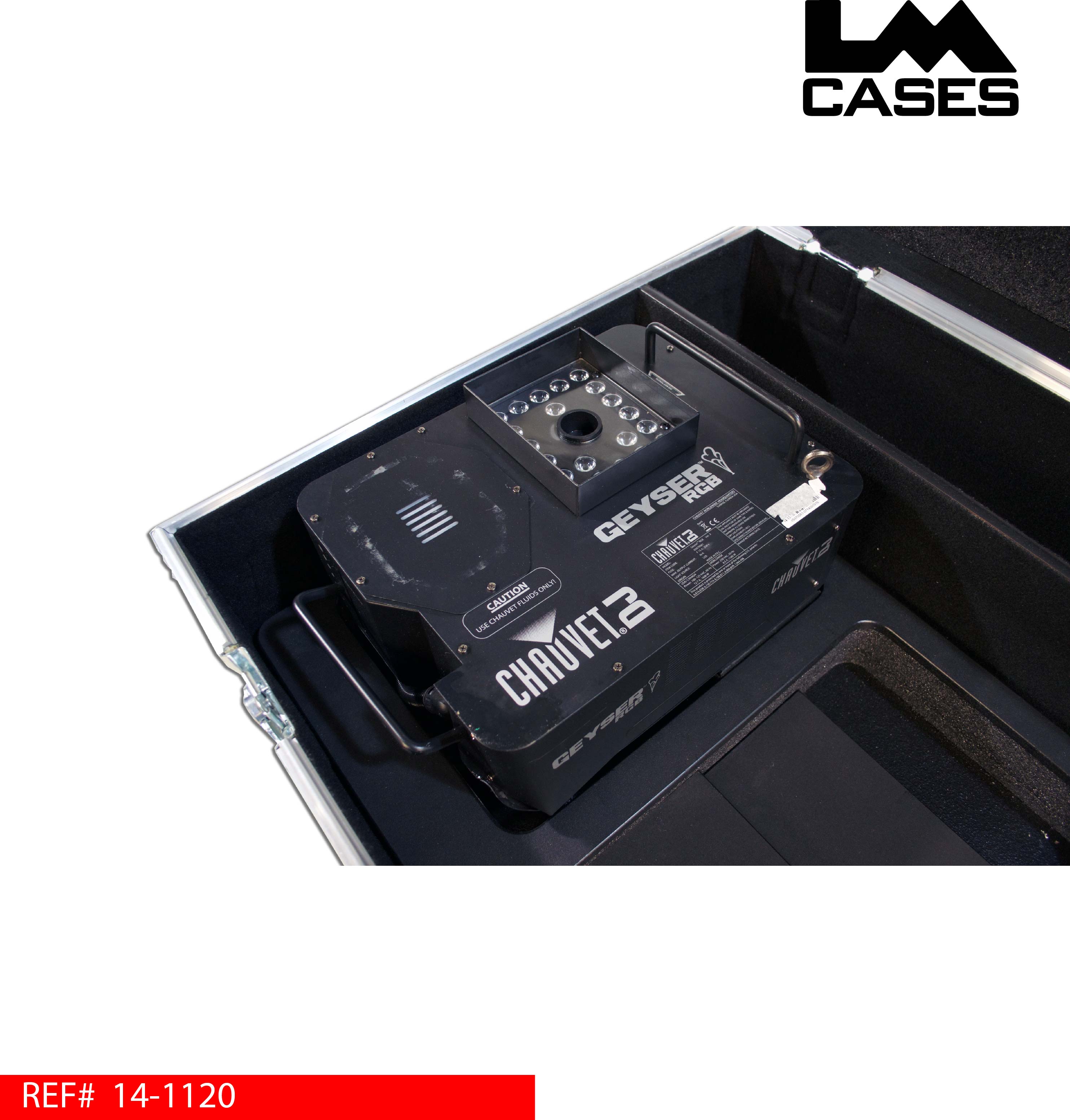 Chauvet Geyser Set RGB mit Case 